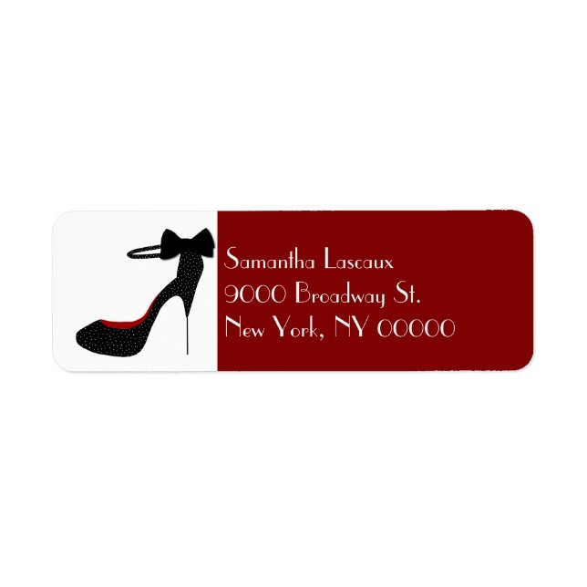 Chic Ladies Stiletto High Heel Custom (Front)