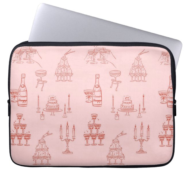chic laptop sleeve (Front)