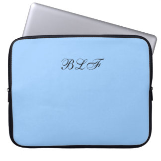 CHIC LAPTOP SLEEVE-SOLID 153 BLUE SLEEVE