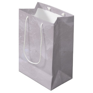 Chic Lavender Pearl Bridal Shower Medium Gift Bag