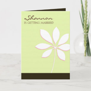 Chic Leaf Invitation