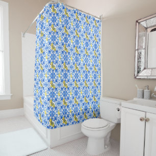 Chic Lemon Blue Mediterranean