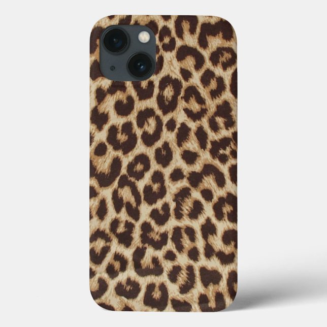 Chic Leopard iPhone ID Case (Back)