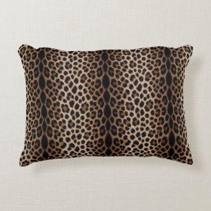Chic Leopard Print Glamourous Style ✨ Accent Pillow