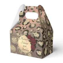 Chic Leopard Rose Fabulous 40th Birthday