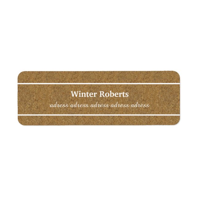 Chic liège (Devant)