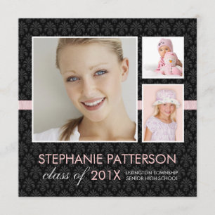 Chic Lifetime 3 Faire-part de diplôme de photo