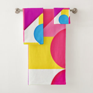 Chic Love Elegance: Romantic Bliss Bath Towel Set