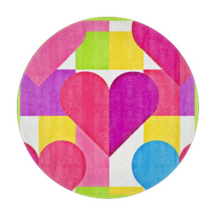 Chic Love Elegance: Romantic Bliss Cutting Board