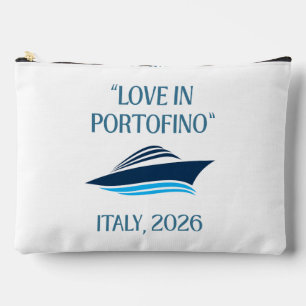 Chic Love in Portofino Italy Luxury Yacht Pouch