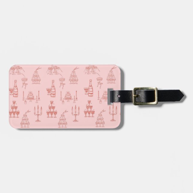 chic luggage tag (Front Horizontal)