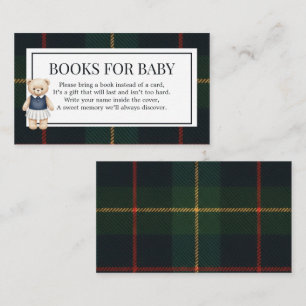 chic Luxury Teddy Bear baby shower Invitation