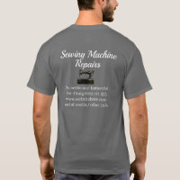 Chic Machine à coudre Réparer Entreprise T-shirt