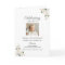 Chic Magnolia Floral Funeral Service Photo Program
