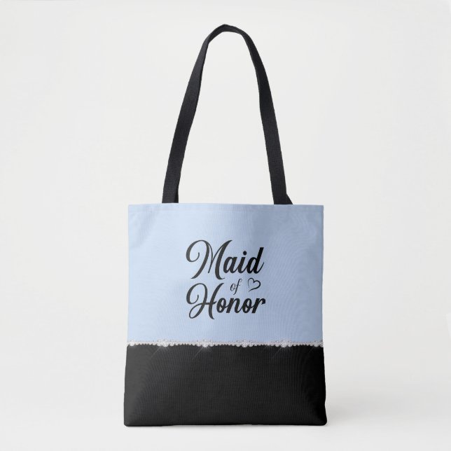 Chic Maid of Honour Tote Bag (Front)