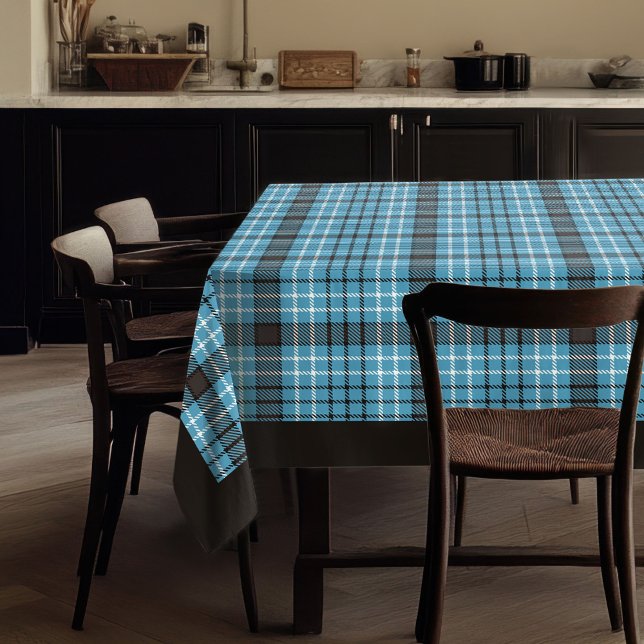 Chic Masculine Plaid Nappe Cadeau pour sa maison (Chic Masculine Plaid Tablecloth Gift for His Home)