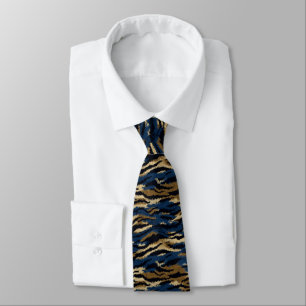 Chic Men Gifts Tiger Skin Tie