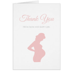 Chic Merci fille Baby shower bébé enceinte bosse