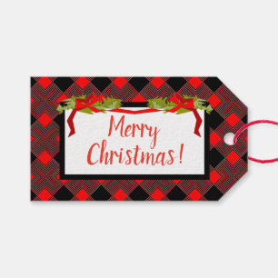 CHIC "Merry Christmas" Christmas/Holidays GIFT TAG