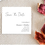 CHIC Minimalist Elegance Save The Date<br><div class="desc">Made for you!</div>