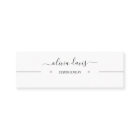 Chic Minimalist Social Media Earring Card