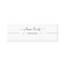 Chic Minimalist Social Media Earring Card