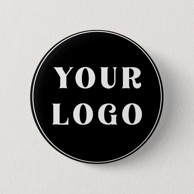 Chic, Minimalist, Stylish & Customizable 2 Inch Round Button (Front)