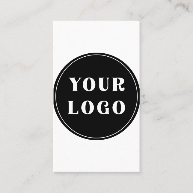 Chic, Minimalist, Stylish & Customizable Business Card (Front)