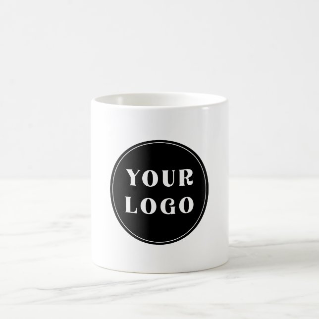 Chic, Minimalist, Stylish & Customizable Coffee Mug (Center)