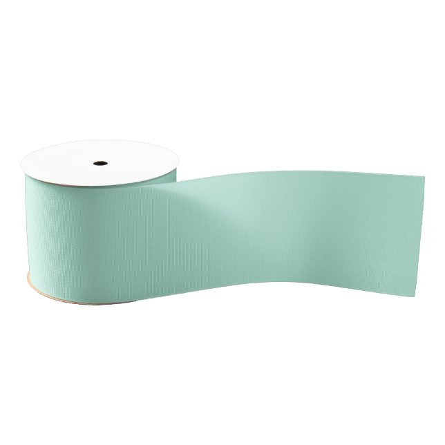 Chic Mint Ribbon Christmas Grosgrain Ribbon (Spool)