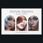 Chic Modern Photo Trio Makeup Artist Flyer<br><div class="desc">Elevate your brand and promotions with our customizable flyer template, designed to captivate boutiques, makeup artists, beauty salons, photographers, online shops, and many more. Our sleek and minimalist design places your business name prominently at the top, instantly catching the eye of your audience. With three elegantly arched photo placeholders that...</div>