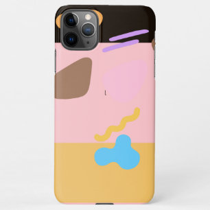 Chic Modern Pink  Brush  iPhone 11 Pro Max Case