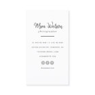 Chic Modern Script Typography Simple Photographer