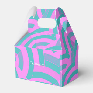 chic modern sophisticated chevrons favor box