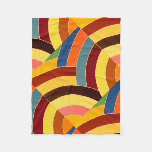 chic modern sophisticated chevrons fleece blanket