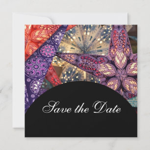 Chic Modern Stars Save The Date