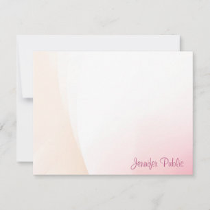Chic Modern Watercolor Template Handwritten Script