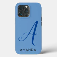 Chic monogram professional plain ADD YOUR NAME