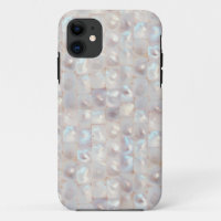 Chic Mother of Pearl Elegant Mosaic Pattern
