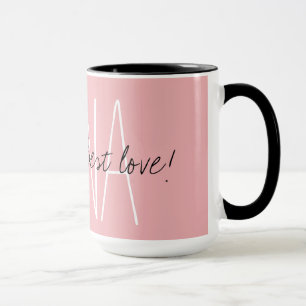 CHIC MUG_"Nana gives the best love"_PINK Mug