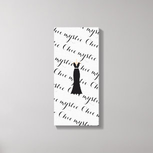 Chic mystic  canvas print