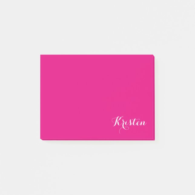 Chic Name Post-it Notes (Front)