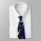 Chic Navy Blue Rose Gold Foil Marble