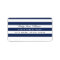 Chic Navy Striped Address Labels