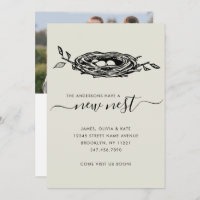 Chic New Nest Home Change of Address Photo Moving