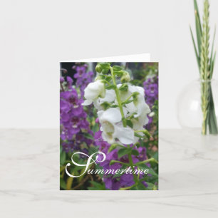 CHIC NOTE CARD_"Summertime" ANGELONIA Card