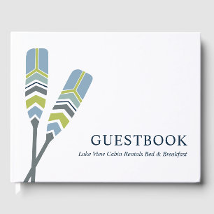 Chic Oars Lake Ocean Beach Cabin Vacation Rental Guest Book