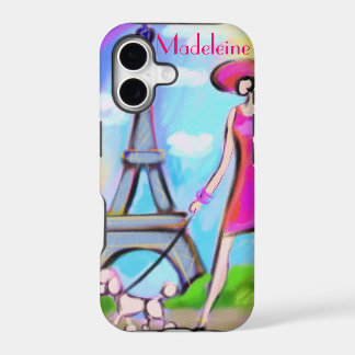 Chic Paris Woman iPhone Case