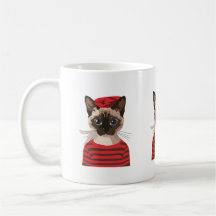 Chic Parisian Cat Mug
