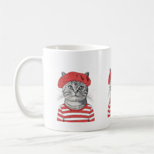 Chic Parisien Cat Mug